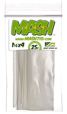 Mash™ 25μ 1.25x4 10/100/500 Bags